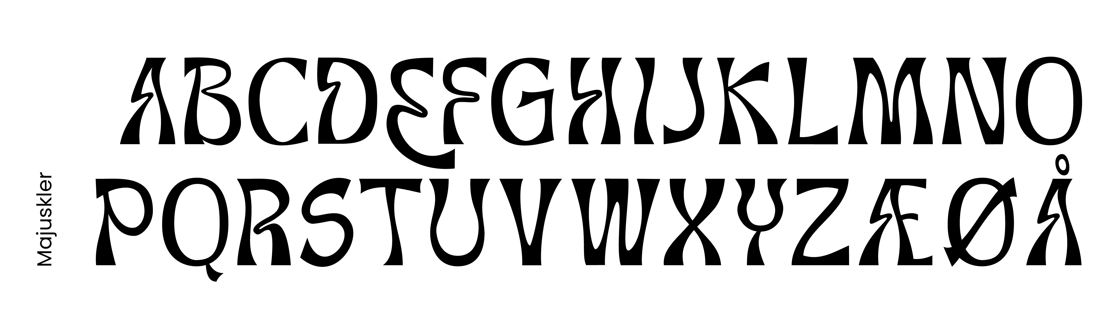 Skriftdesign