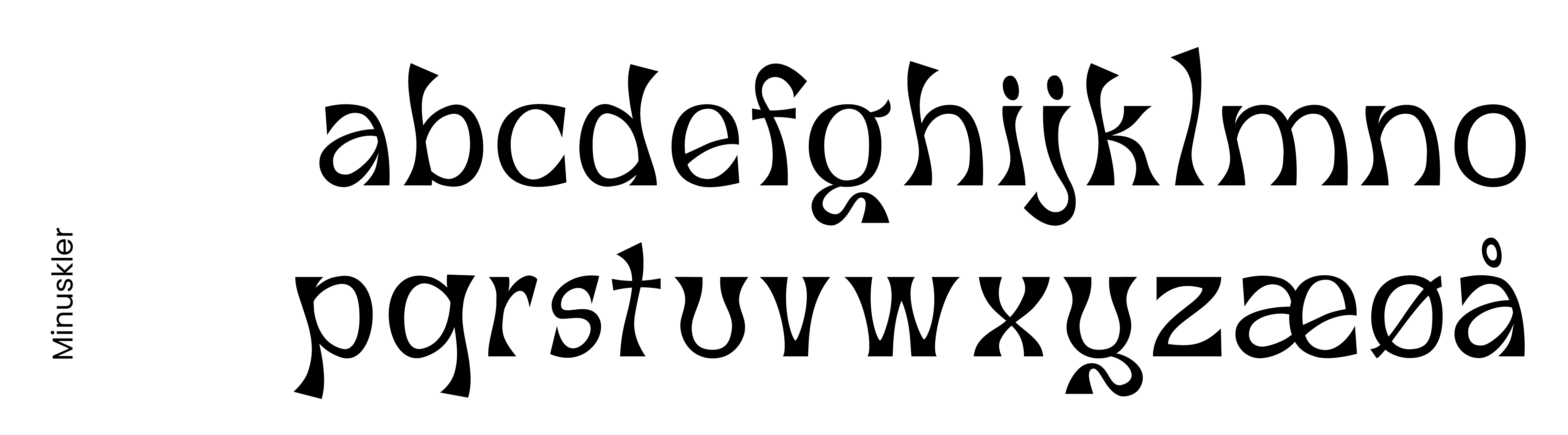 Skriftdesign